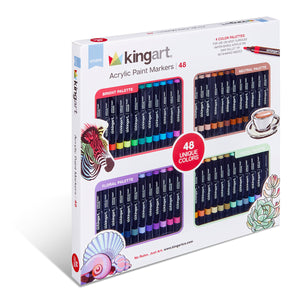 Acrylic Paint Marker Set – 48 Colors