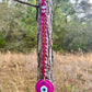 41 Piece Evil Eye Wall Hanging Decor | Evil Eye Beads | Macrame Evil Eye Decor | All Pink Evil Eye Beads House Protection | Nazar Boncuk