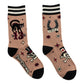 Superstitious Ink Crew Socks