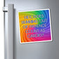 Bespattered Facade "Running Out of Patience" Refrigerator Magnet