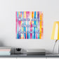 Bespattered Facade "When in Doubt, Throw the Whole Man Out" Pastel Rainbow Giclée Archival Matte Paper Prints