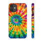Bespattered Facade Rainbow Tie Dye Tough Case