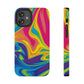 Bespattered Facade Vibrant Flow Impact-Resistant Case
