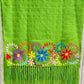 Embroidered Handmade Mexican Shawl Reboso Bordado Mexicano