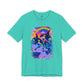 "Eat the Rich” Rainbow Orcas Bella Canvas Unisex Jersey Short Sleeve Tee T-Shirt
