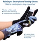 van Gogh Starry Night Womens Touch Screen Gloves - One Size Fits All