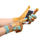 van Gogh Sunflowers Womens Touch Screen Gloves - One Size Fits All