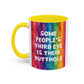 Bespattered Facade All-Seeing Butthole Rainbow Mug | Eight Colors | 11oz or 15oz