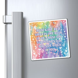 Bespattered Facade "Side Chick Poetry" Refrigerator Magnet