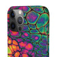 Bespattered Facade Neon Butterfly Snap Case
