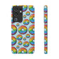 Bespattered Facade Rainbow Sprinkle Donut Snap Case