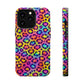 Bespattered Facade Rainbow Cheetah MagSafe Tough Case