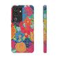 Bespattered Facade Bold Florals Snap Case