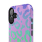 Bespattered Facade Rainbow Leopard Impact-Resistant Case