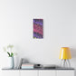 Bespattered Facade Fluid Art Abstract Painting Stretched Matte Canvas Art Prints | Multiple Sizes