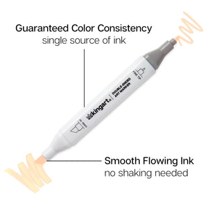 Double-Ended Alcohol Markers 12 Neutral Colors