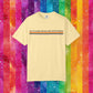 Bespattered Facade Rainbow All Places Should Be Safe Spaces Colorful LGBTQ+ Pride Premium Unisex Comfort Colors Garment Dyed 100% Cotton T-Shirt