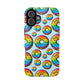Bespattered Facade Rainbow Sprinkle Donut Impact-Resistant Case