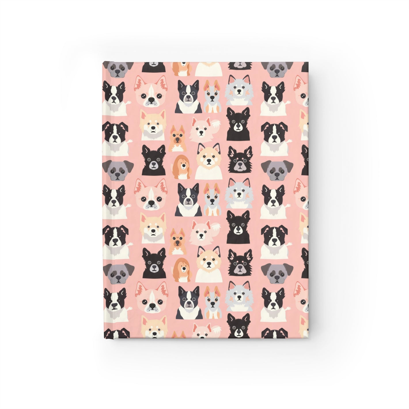 Bespattered Facade "I'm here with my posse" Hardcover Notebook - Lined Pages