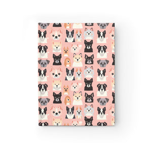 Bespattered Facade "I'm here with my posse" Hardcover Notebook - Lined Pages