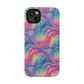 Bespattered Facade Rainbow Nebula Impact-Resistant Case
