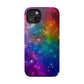 Bespattered Facade Rainbow Universe Impact-Resistant Case