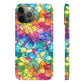 Bespattered Facade Rainbow Mosaic Snap Case