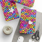 Bespattered Facade Rainbow Leopard Wrapping Paper | Three Sizes | Glossy or Matte