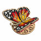 Wooden Bead Embroidery Kit – “Bright Butterfly” FLK-581