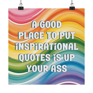 Bespattered Facade "Inspirational Quotes" Giclée Archival Matte Paper Prints