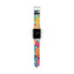 Bespattered Facade Bold Florals Faux-Leather Smart Watch Band