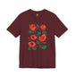 Red Roses Bella Canvas Unisex Jersey Short Sleeve Tee