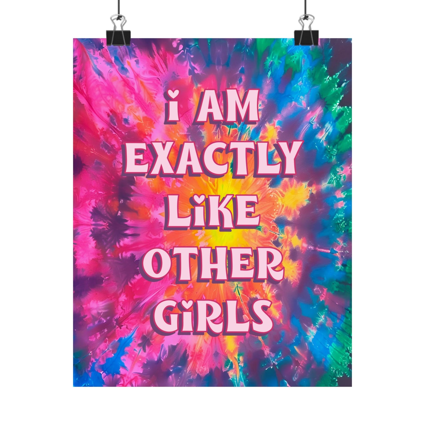 Bespattered Facade "I am Exactly like Other Girls" Giclée Archival Matte Paper Prints