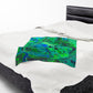 Bespattered Facade Radioactive Velveteen Plush Blanket | 3 Sizes