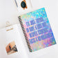 Bespattered Facade Rainbow "Have a Nice Day" Spiral Notebook - Lined Pages