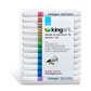 Acrylic Paint Markers, Brush Tip 24 Metallic Colors
