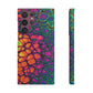 Bespattered Facade Neon Butterfly Snap Case