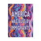 Bespattered Facade America Was Built By Immigrants Plastic Yard Sign