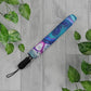 Bespattered Facade Galaxy Foldable Umbrella — Compact Semi-Automatic Rain Parasol