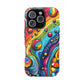 Bespattered Facade Rainbow Vomit MagSafe Tough Case