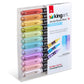 Acrylic Paint Brush Tip Pens - 12 Pastel Colors