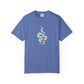 Bespattered Facade Rainbow Doodles Snake Premium Unisex Comfort Colors Garment Dyed 100% Cotton T-Shirt