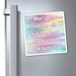 Bespattered Facade "Always Find the Audacity" Refrigerator Magnet