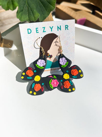 Spring Butterfly in Black