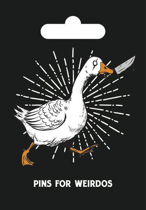 Not-So-Silly Goose Hard Enamel Pin