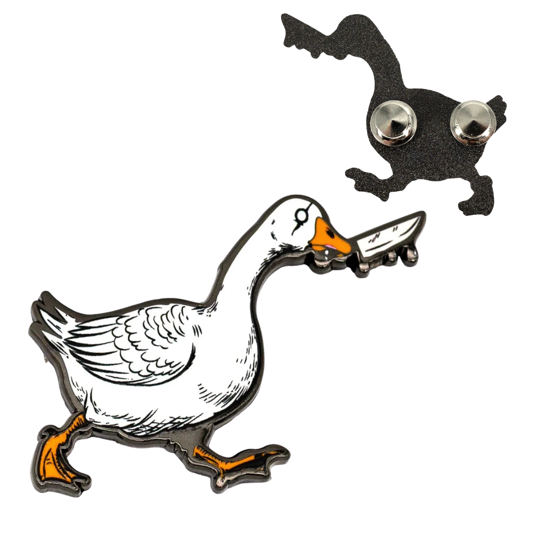 Not-So-Silly Goose Hard Enamel Pin