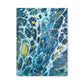Bespattered Facade Fluid Art Abstract Painting Stretched Matte Canvas Art Prints | Multiple Sizes