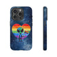 Bespattered Facade Rainbow Extraterrestrial Pride Tough Case