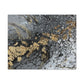 Bespattered Facade You're Golden Stretched Matte Canvas Art Prints | Multiple Sizes