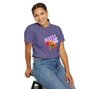 Bespattered Facade "Busy Bee" Colorful Premium Unisex Comfort Colors Garment Dyed 100% Cotton T-Shirt
